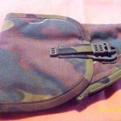 Authentique holster de ceinture armée Belge camouflage JIGSAW