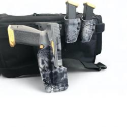 Vos holsters et étuis sur mesure pour des centaines de modèles d'armes Made in France