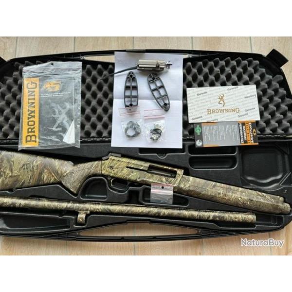 BROWNING A5 CAMO MOSSY OAK DUCK BLIND 12/76 canon 76 cm