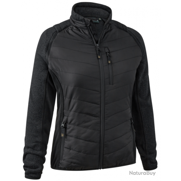 Veste avec manche dtachable Moor femme noir DEERHUNTER