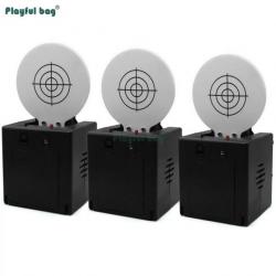 Gong laser à base carré - 3 pièces