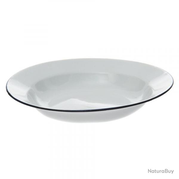 Assiette maille blanche