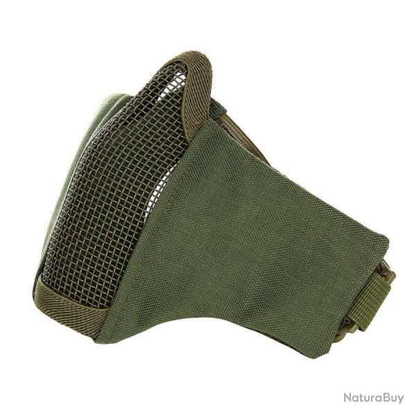 Masque Airsoft grillage et nylon (Couleur Vert)