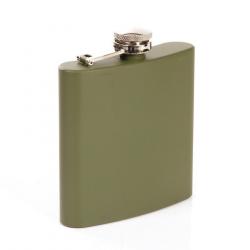 Flasque inox 170ml (6 oz) kaki