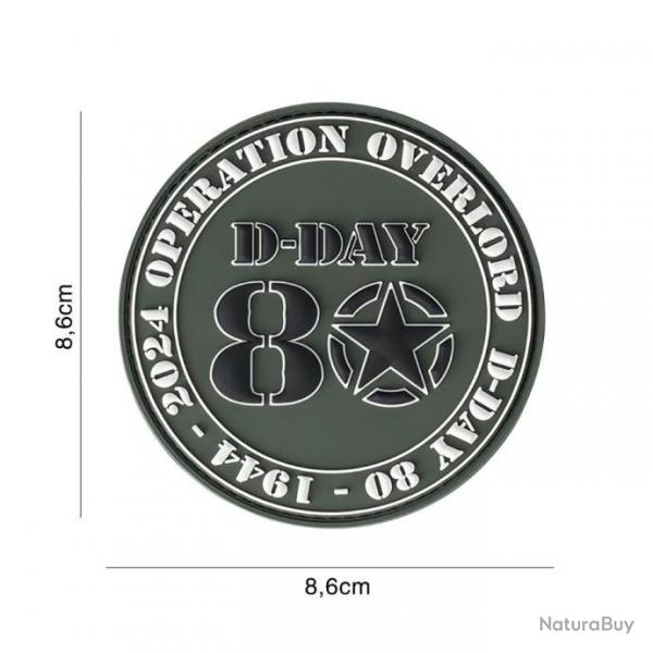 Patch 3D PVC D-Day 80 operation overlord