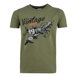 Tee-shirt Avion enfants (Taille enfant 116 (5-6ans))