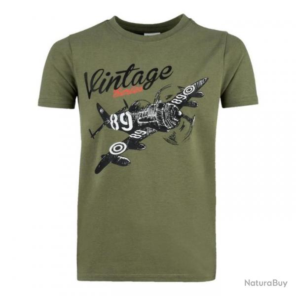 Tee-shirt Avion enfants (Taille enfant 116 (5-6ans))