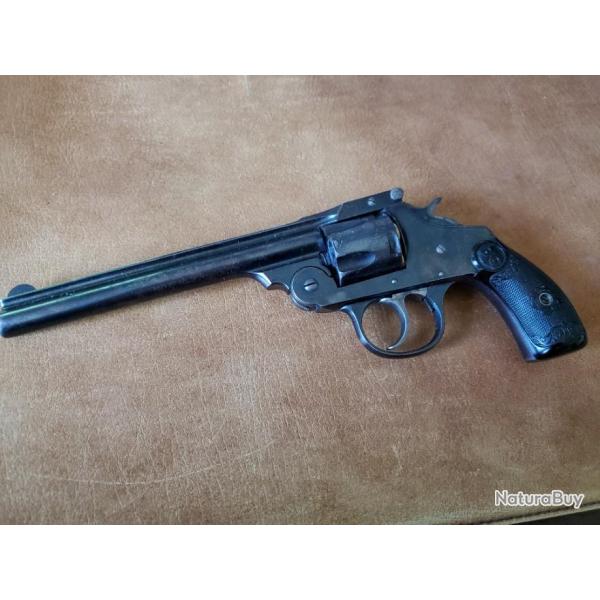 TRES BEAU REVOLVER IVER JOHNSONS ARMS CAL 38 S&W cat D