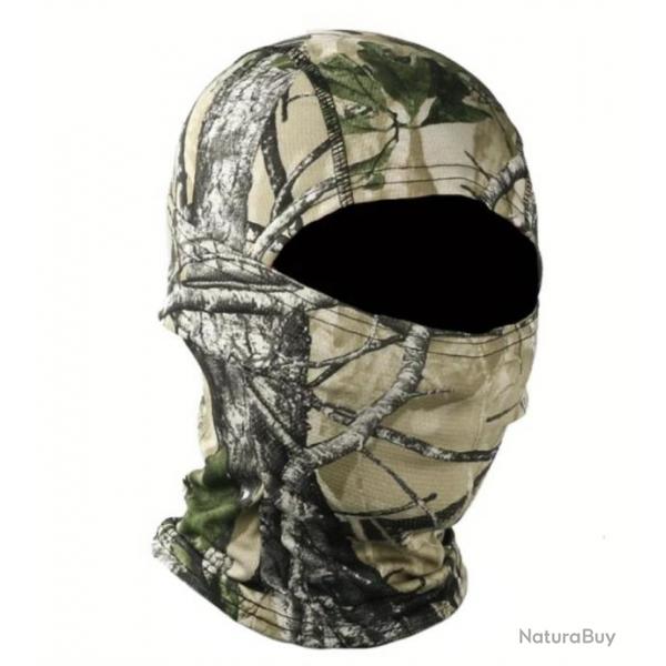 Fort - Cagoule, tour de cou, cache-cou, masque integral - Camouflage, afft, chasse, airsoft