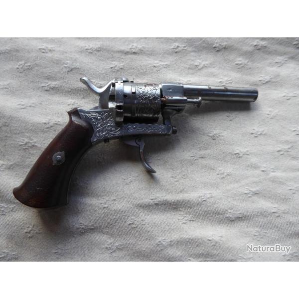 revolver type Lefaucheux  broche 7 mm