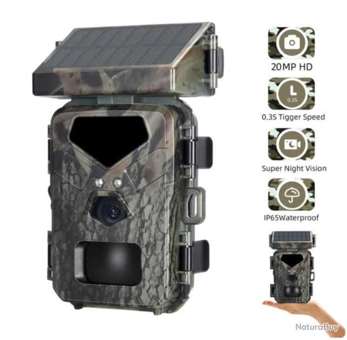 Enchere Camera De Chasse Solaire Etanche Vision Nocturne