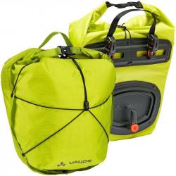 Sacoche avant vélo Vaude Aqua Front Light verte (lot de 2)