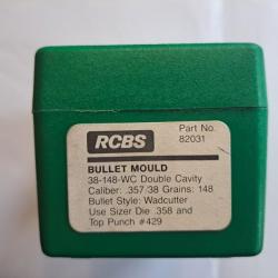 Moula RCBS calibre 38 WC   148 grains