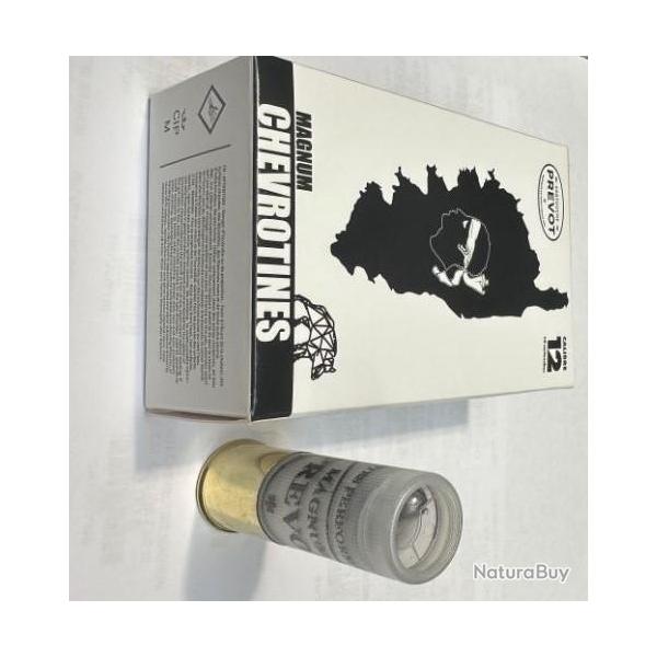 Munitions Chevrotine Magnum PREVOT CAL.12/76 12G par 10