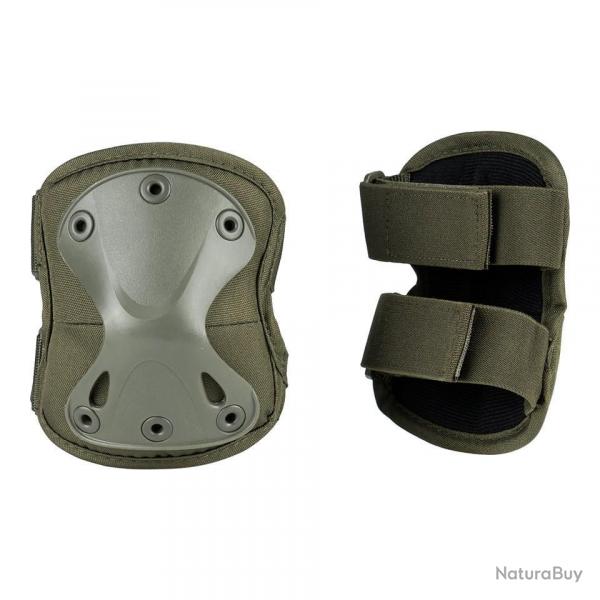 Coudires tactiques avec filet (Couleur Vert)