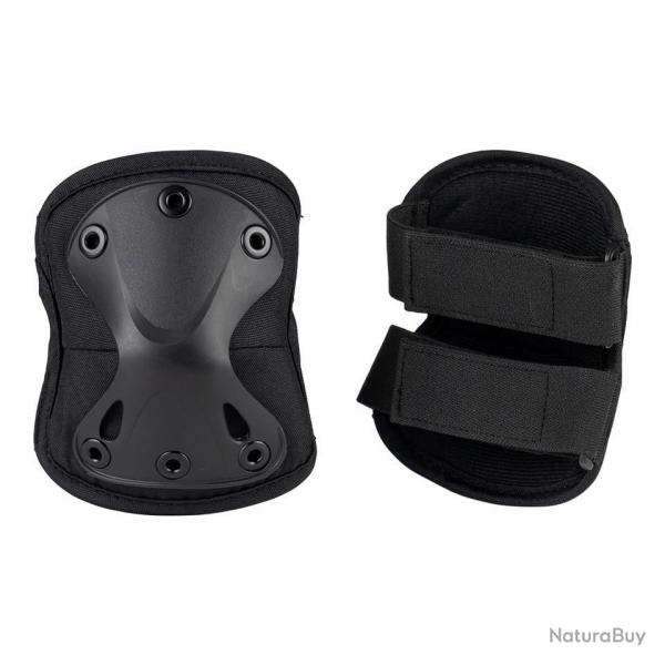 Coudires tactiques avec filet (Couleur Noir)
