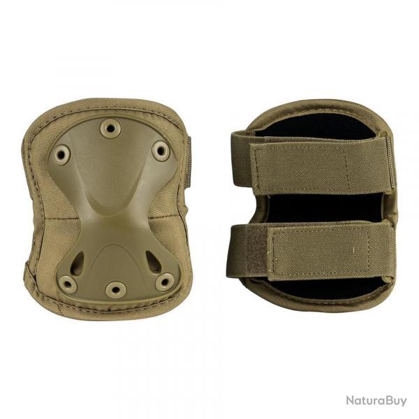 Coudires tactiques avec filet (Couleur Sable)