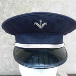 ancienne casquette employé municipal de Nancy 54 - chardon lorrain brodé cannetille