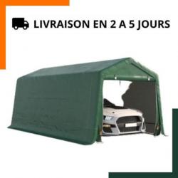 Garage pour voiture 6 x 3 m - Anti-UV - Imperméable - 180 g/m² - Vert - Livraison gratuite