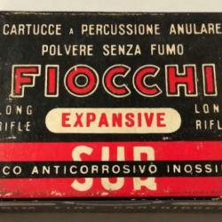 Boite de munitions Fiocchi de collection complète Cal.22Lr