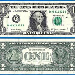 Usa 1 Dollar 2017 A Mint Cleveland D4 Washington Dollar Billet Etats Unis US