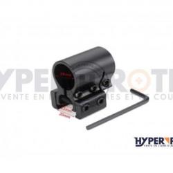 Collier compatible rail de 11 et 22 mm pour laser