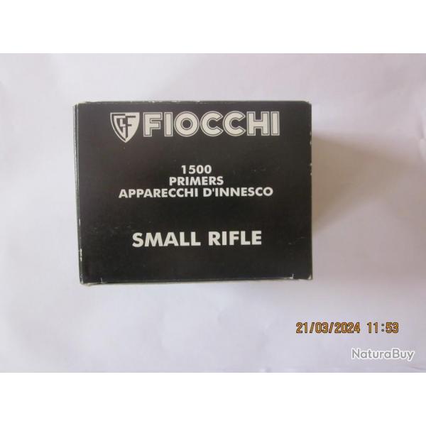 1500 amorces Fiocchi small Rifle
