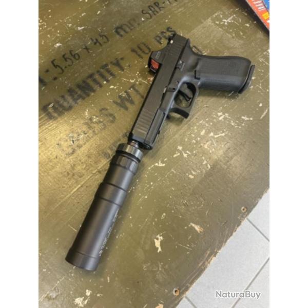 Glock 17 Gen5 9x19, BT Impuls-OLS Compact, Holosun SCS, dtente Glock Performance. Catgorie B.