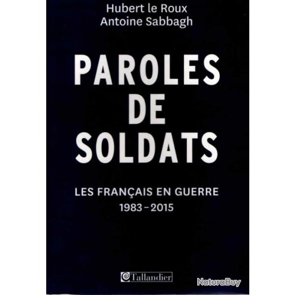 Paroles de soldats, H. Le Roux, A. Sabbagh