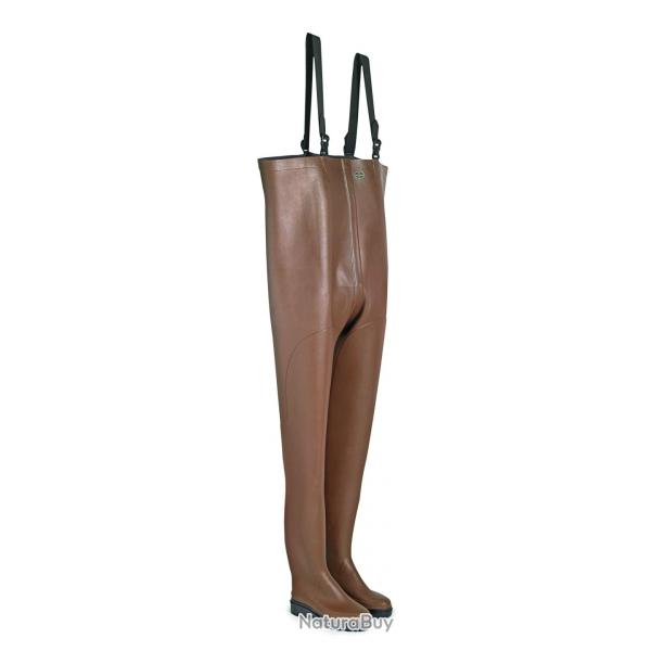 Waders Mer renforc Jersey Le Chameau marron