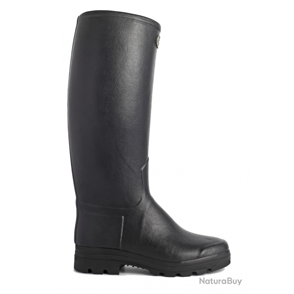Bottes Saint Hubert Homme Le Chameau cuir noir 44