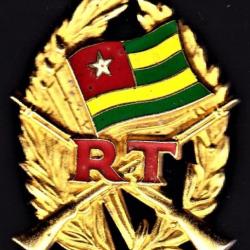 République du Togo. Forces Armées. T3. 34 mm x 46 mm. SM.