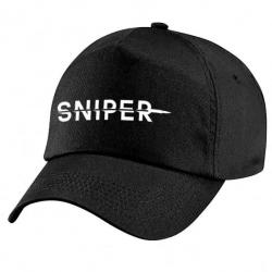 Casquette Militaire - Sniper - Noire