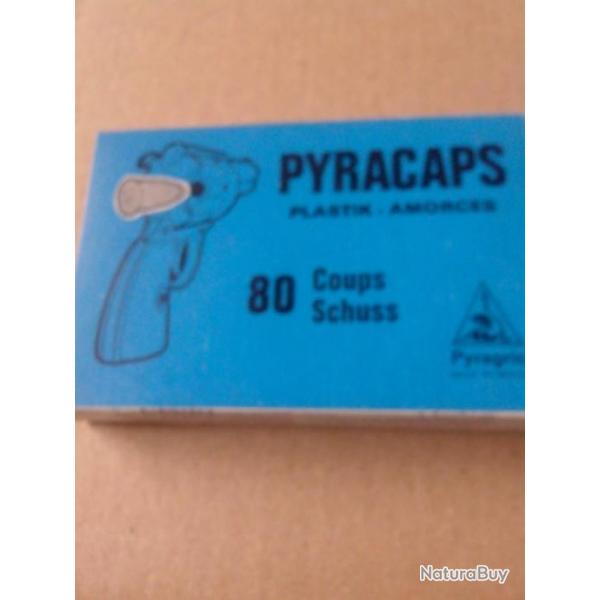Amorces Pyracaps en boite de 80