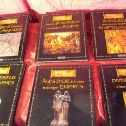 Collection passion de L'Egypte,  lot de 6 ouvrages : EGYPTE des  PHARAONS                        (B)
