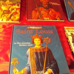 Rois de Frances : Charlemagne, Philippe le Bel, Saint Louis, et les PRINCE DE SANG. plus 1 livre