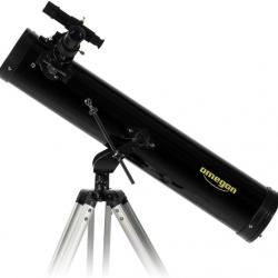 Pack Télescope Lunette Astronomique Omegon Arcane 76/700 + Oculaires + Monture