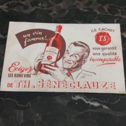 lot d ancien buvard publicitaire 1950 / 60
