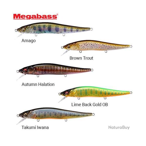 Leurre Megabass Great Hunting 110 Takumi Iwana