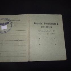 carte scolaire allemande 1943