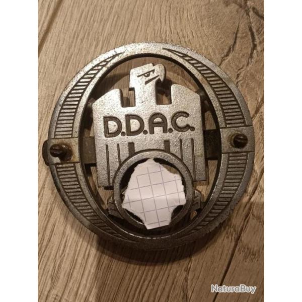 DDAC badge de calandre WW2