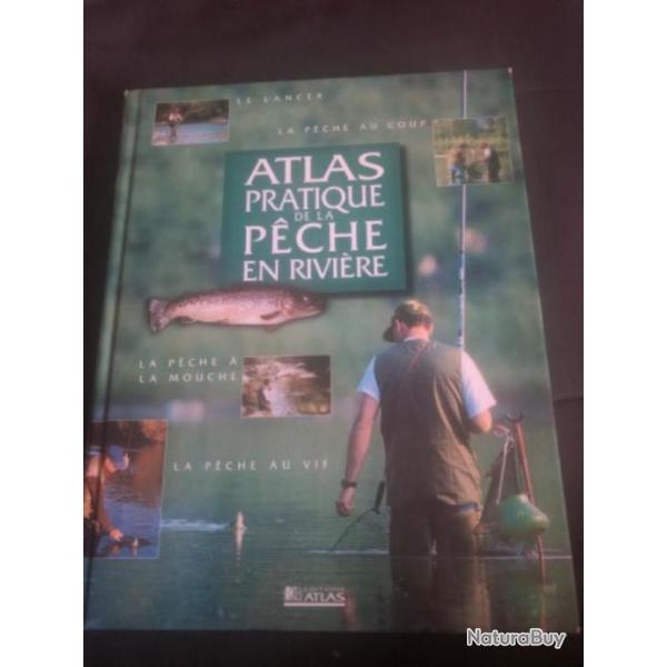 1 livre atlas pratique de la pche en rivire . Occasion