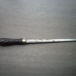 Grand poignard ancien Epoque XVIII ou XIXème siècle