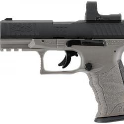 Pistolet à plomb CO2 4,5 mm WALTHER Q4 Tac Combo (3 Joules max)