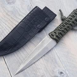 MastersmithS - ITAC (Integral Tactical) Damascus Dagger