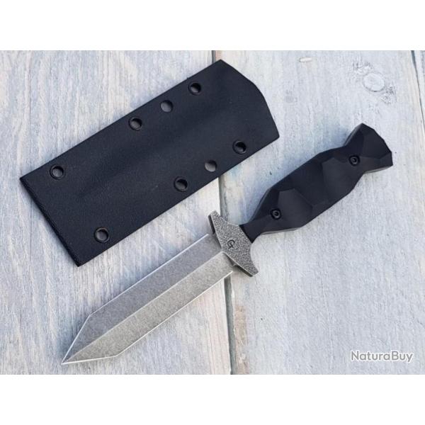 Grind Tactical Knives (Thomas Gony) - Dague (manche noir)