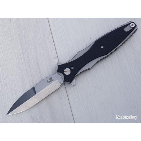 Couteau pliant Hinderer Knives - Maximus - Bayonet Grind