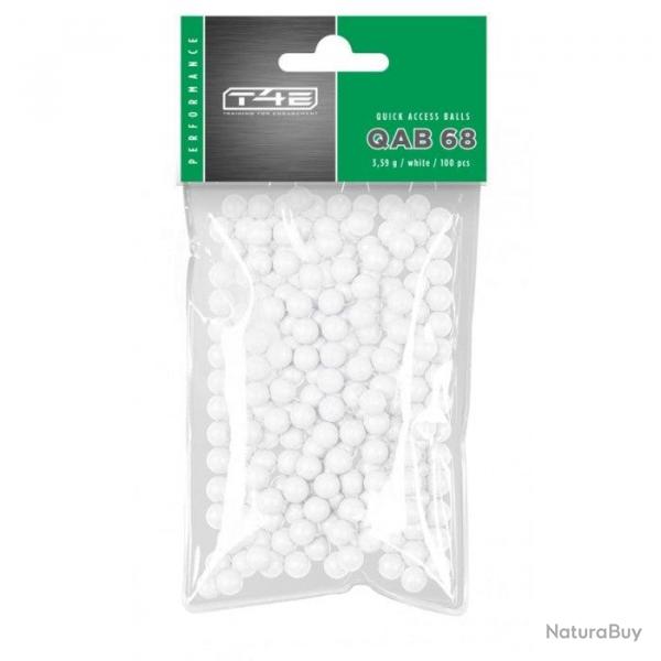 Billes brise-glae polymer T4E Performance QAB68 - Cal 68 x100 - Par 3