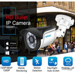 NEW caméra de sécurité 24 heures de Surveillance vidéo avec ICR Onvif POE 48V