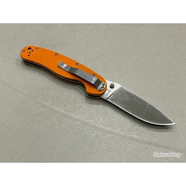 Couteau pliant AUS1 model 1 orange 22cm